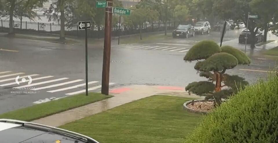 See it: Flooding starts in NYC amid thunderstorms