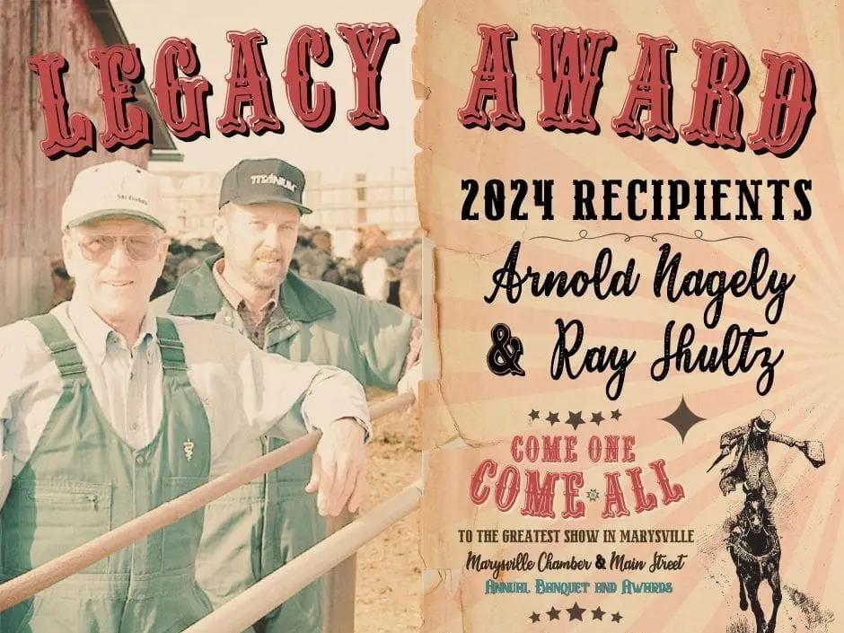 Dr. Arnold Nagely and Dr. Ray Shultz Honored with Legacy Award by ...