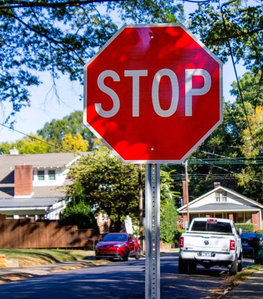New Stop Signs In Atkins-Porter Neighborhood Installed - NewsBreak