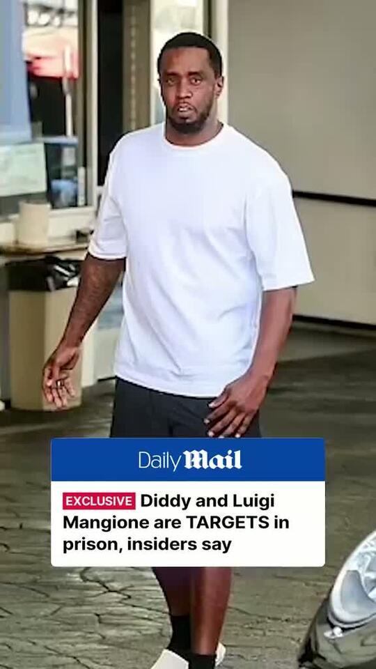 Diddy and luigi mangione are being warned they could be next after a