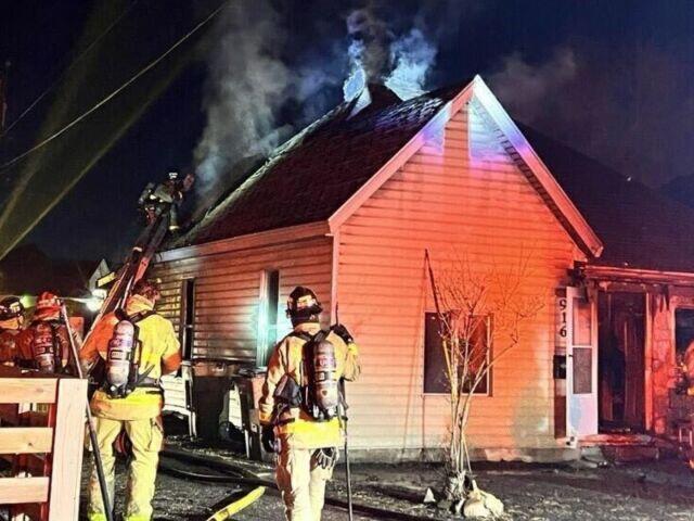 Two homes damaged, two people injured in Salt Lake City fire
