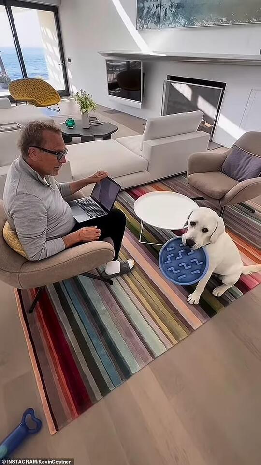 Rare glimpse inside Kevin Costner's home after divorce battle over $145M beachfront compound - NewsBreak
