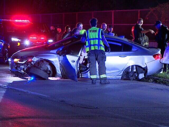 Police chase out of Garfield Hts. ends in crash in Cleveland - NewsBreak