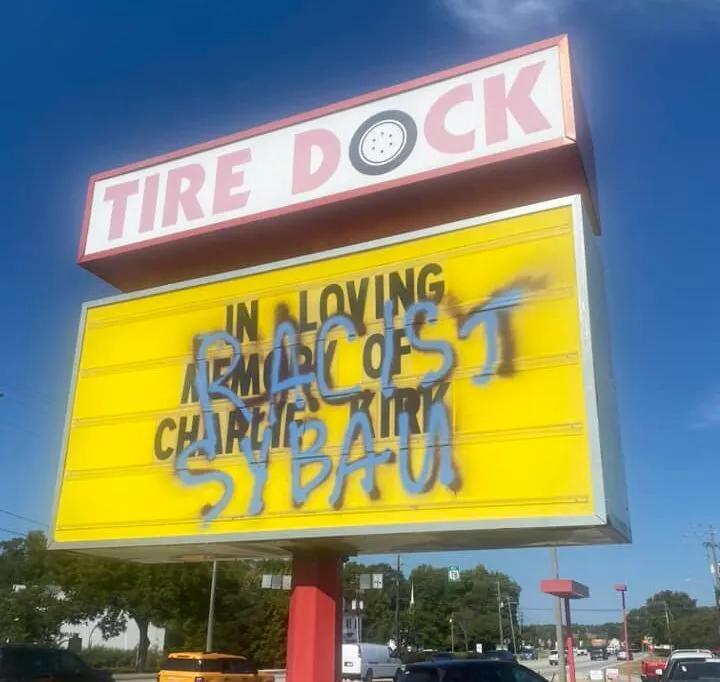 Georgia 19-Year-Old Charged With Vandalizing Charlie Kirk Sign - NewsBreak