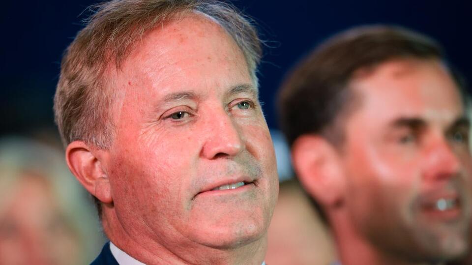 Ken Paxton Makes a U.S. History Error During Rally