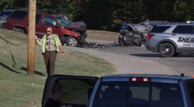 2 critically injured in crash that closed road outside northeast Columbia