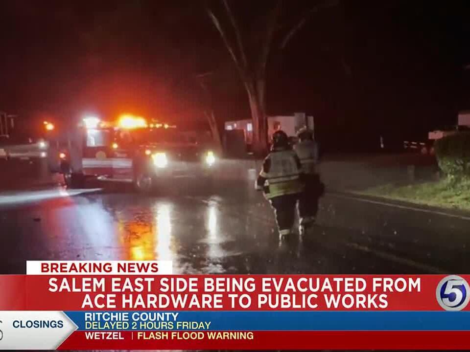 Salem’s East Side being evacuated from Ace Hardware to Public Works