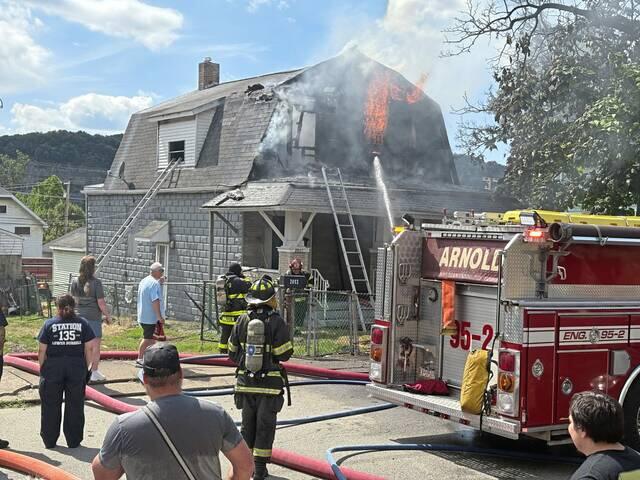 Recently vacated Arnold house destroyed by fire - NewsBreak