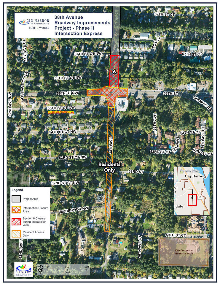 Busy Gig Harbor intersection to close all weekend. Get ready for ...