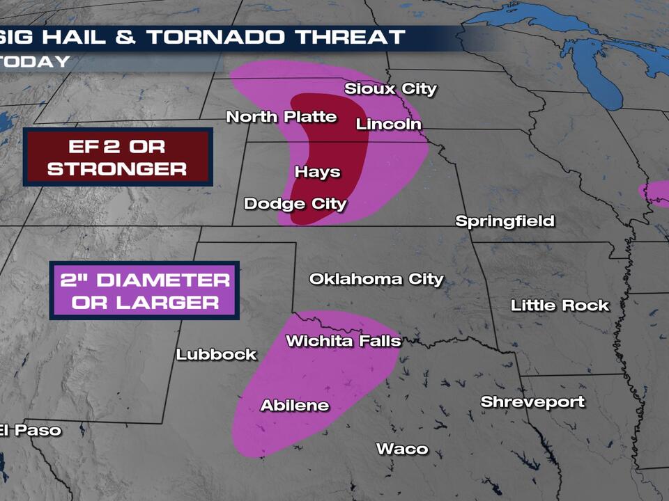 Tornadoes Likely in the Plains Tonight