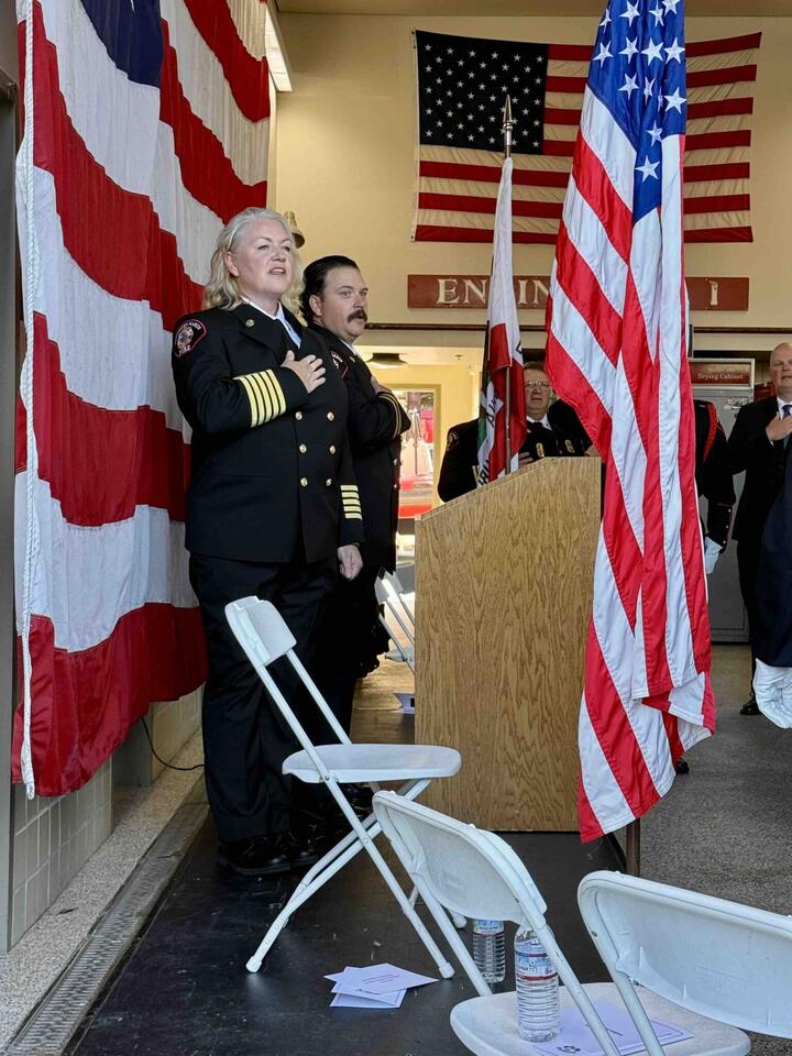 Southern Marin Fire Protection District Welcomes New Fire Chief Heather ...