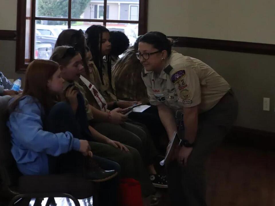 HOMETOWN PHOTO Local Scouts stop by Rockmart City Council to lead the
