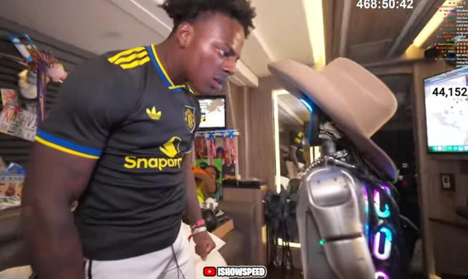 Creator IShowSpeed sued for allegedly punching, choking viral humanoid ...