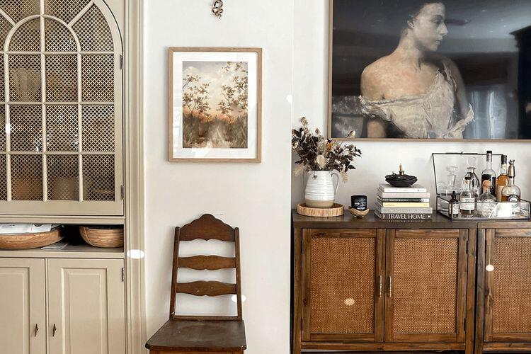 How to Decorate Your TV Stand So It Actually Looks Good in Your Living ...