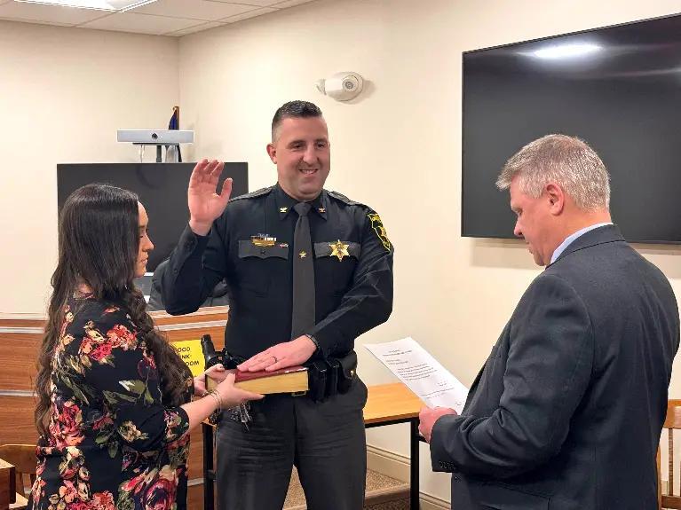 Joshua Martin sworn in as Greenbrier County Chief Deputy - NewsBreak