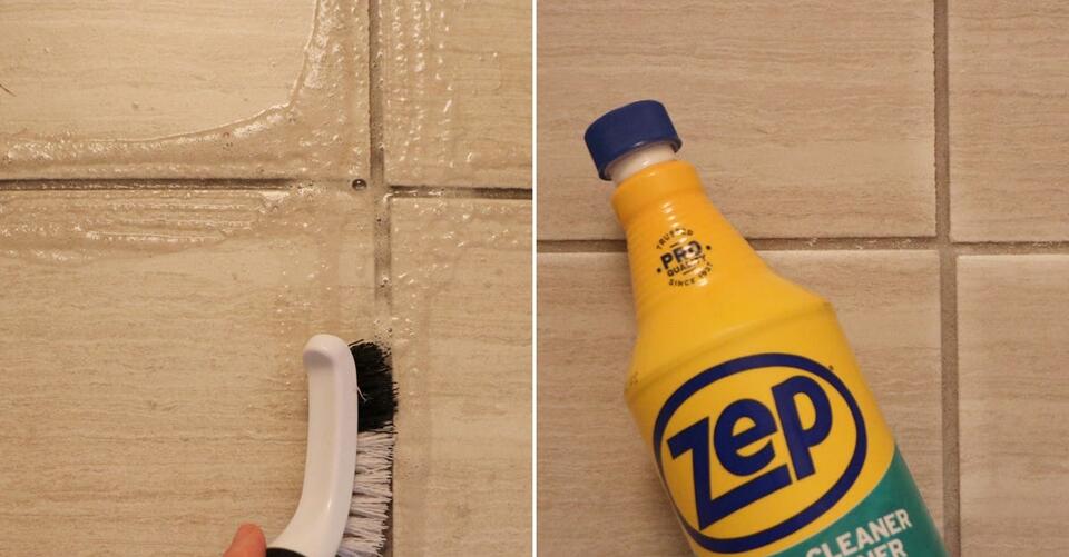 I tried TikTokfamous Zep Grout Cleaner everyone seems to swear by, and
