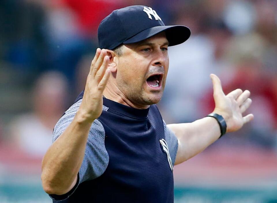 Aaron Boone’s message to Yankees fans on calling out players, Hal ...
