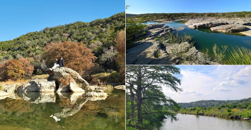 Walking Across The Limestone At Pedernales Falls In Johnson City Feels ...