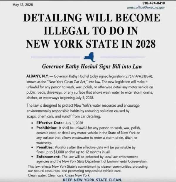 Fact Check: 'New York Clean Car Act' Was NOT Signed Into Law Banning ...