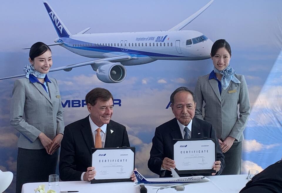 ANA Buys More Embraers In Strategy Update