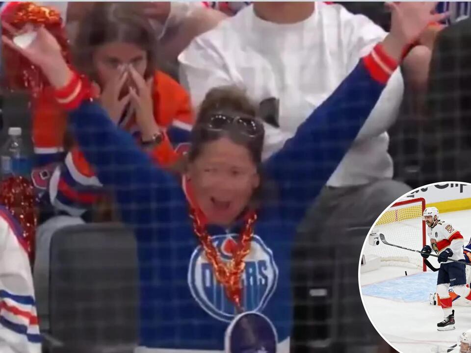 Oilers fan goes viral for cringeworthy moment in Game 3 loss to
