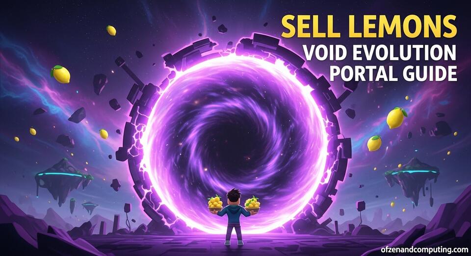 Sell Lemons Void Evolution Portal Guide (June 2026) - NewsBreak