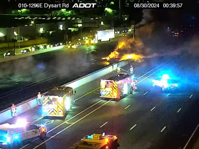 Fiery crash on I-10 near Dysart Road leaves one dead, two others hurt ...