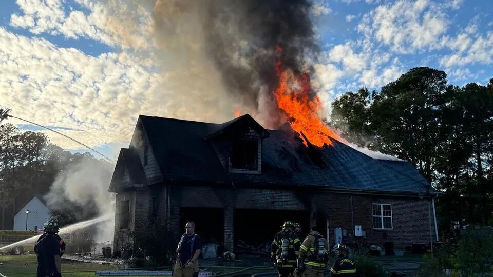 North Carolina House Fire Prompts Response From More Than a Dozen ...
