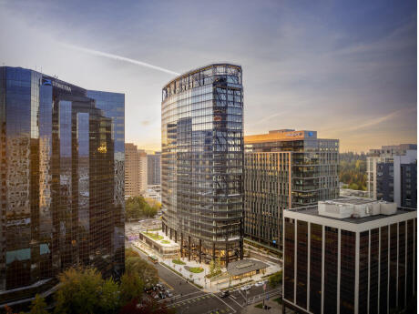 Skanska Completes 799,933 SF The Eight Office Tower in Bellevue ...