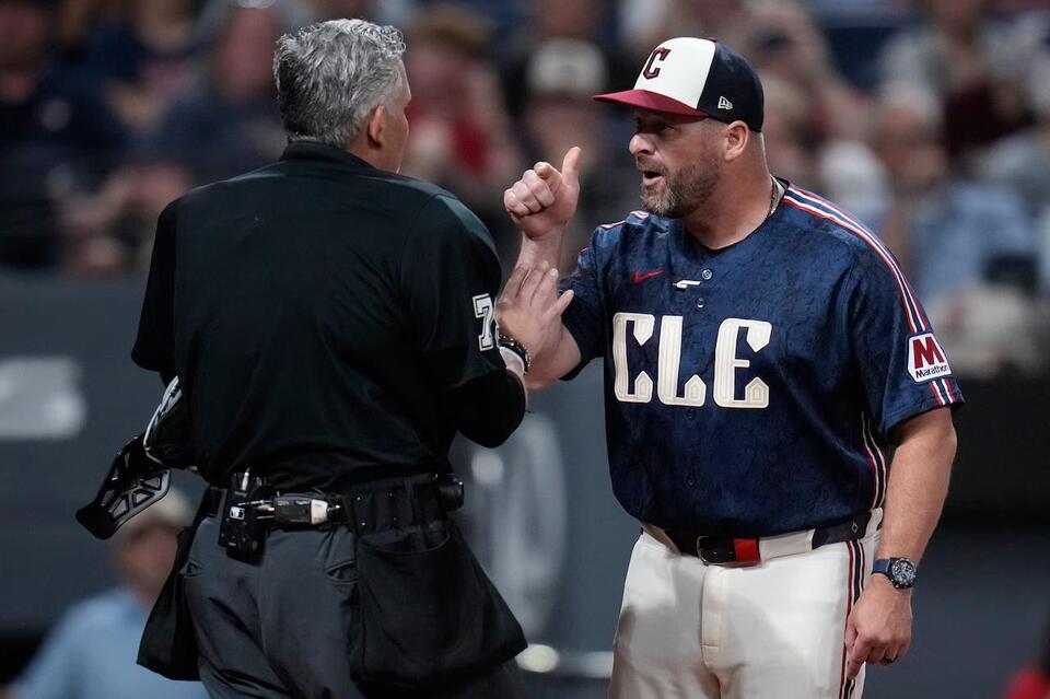 Guardians’ manager Stephen Vogt ejected for second time this season ...