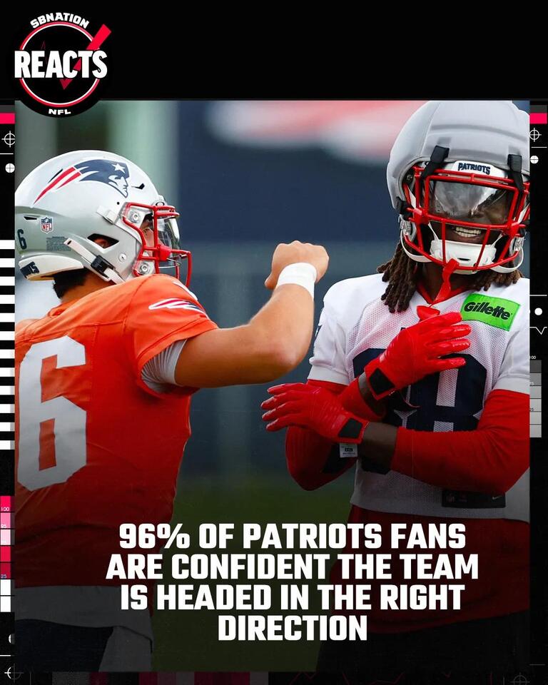 Patriots fans confident in team’s direction for 2026 season