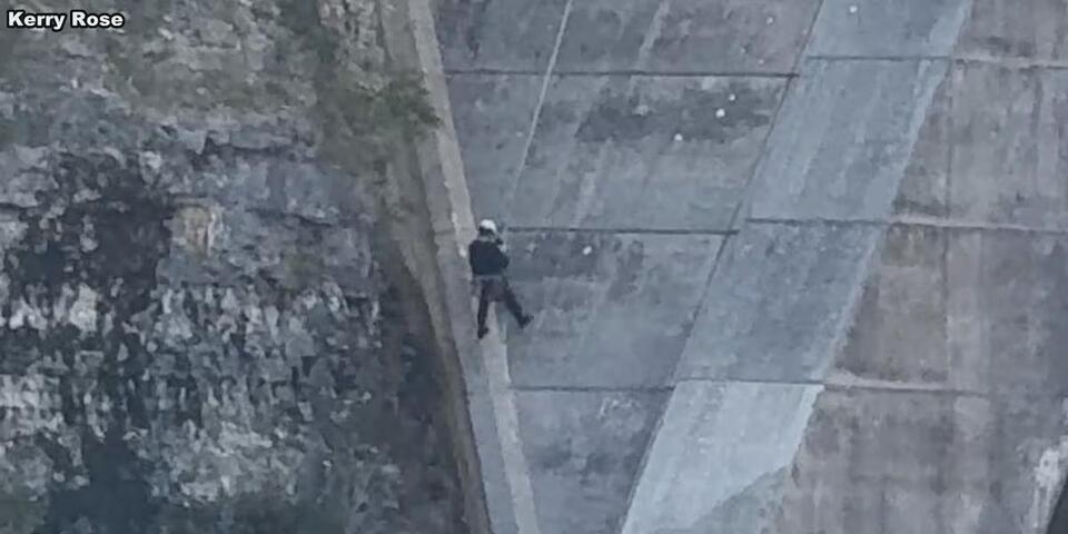 Man cited after getting stranded rappelling Table Rock Dam - NewsBreak