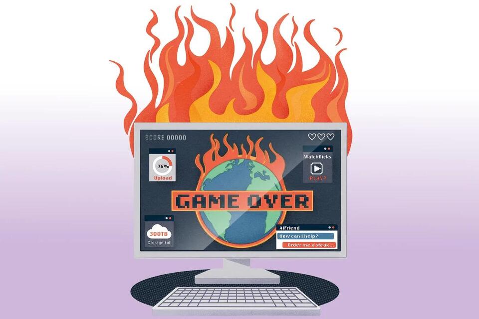 We ranked the most environmentally damaging things you can do online ...