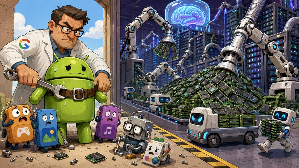 Google squeezes Android apps over memory crunch