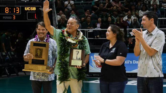 Former UH track and field coach Rick Nakashima awarded for community ...