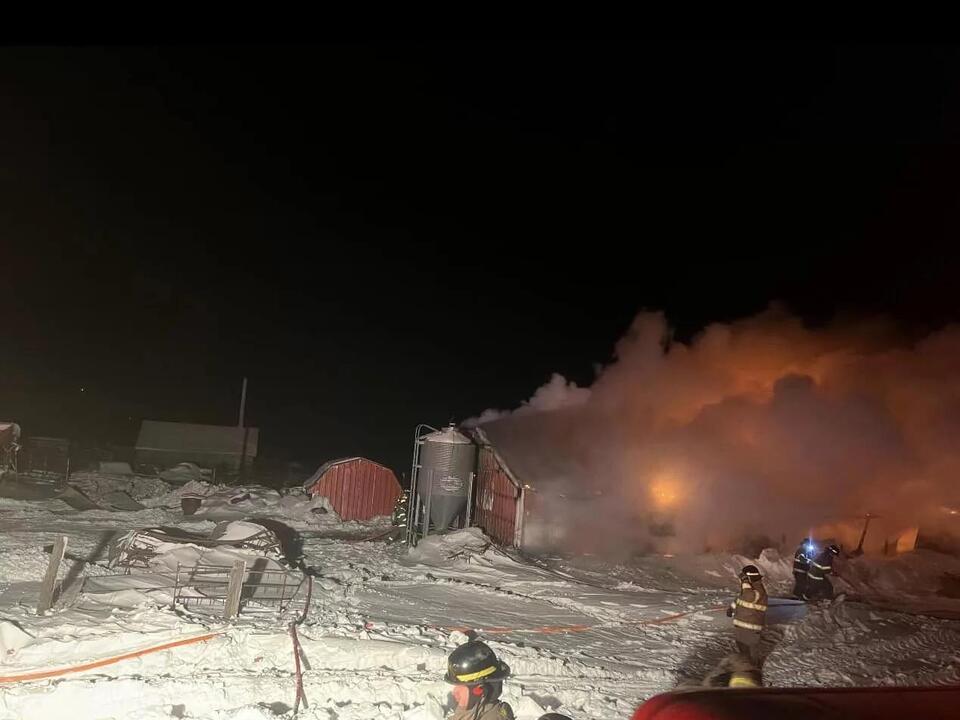 Bussey Fire Department Dispatched to Shed and Tractor Fire Monday Night
