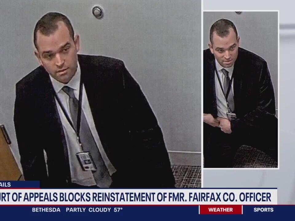 Virginia court blocks reinstatement of former Fairfax County officer