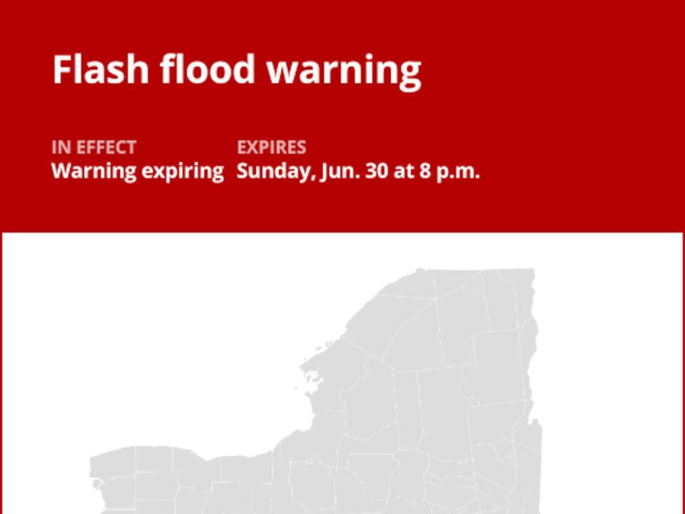 NYC weather update: The flash flood warning is anticipated to expire at ...