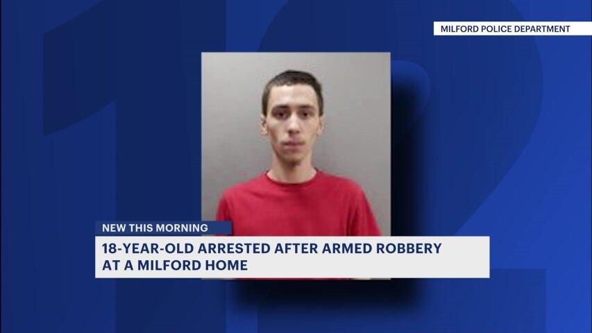 18-year-old, 2 juveniles charged in Milford armed robbery - NewsBreak