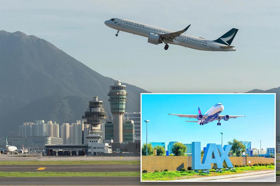 These airline passengers are traveling back in time — taking off in