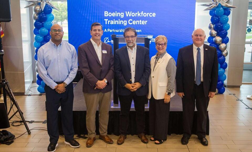 Boeing partners for new workforce training center in Kansas - NewsBreak