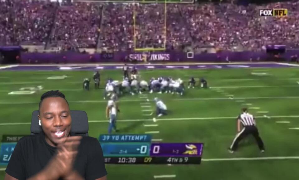 Vikings vs Lions REACTION NFL Full Game Highlights