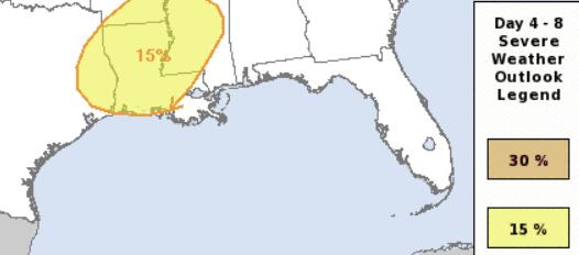 3/22/24 11AM – South Mississippi county-by-county outlook for next week ...