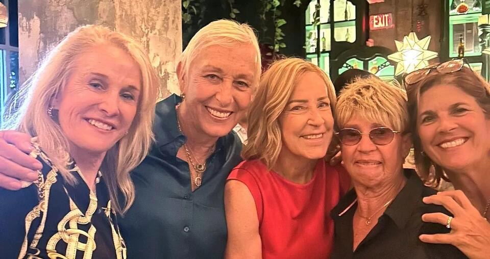 WTA icons celebrate Navratilova's 70th birthday at star-studded dinner ...