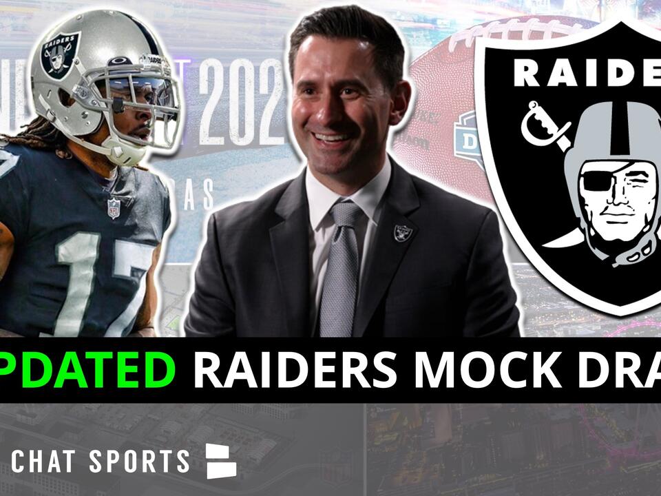 Las Vegas Raiders Mock Draft: Reacting To This Full 7-Round Raiders Mock  Before The 2022 NFL Draft, Raiders Report by Chat Sports