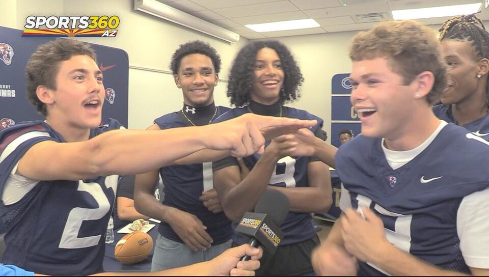 Chandler Unified Football Media Day: Best Buddies