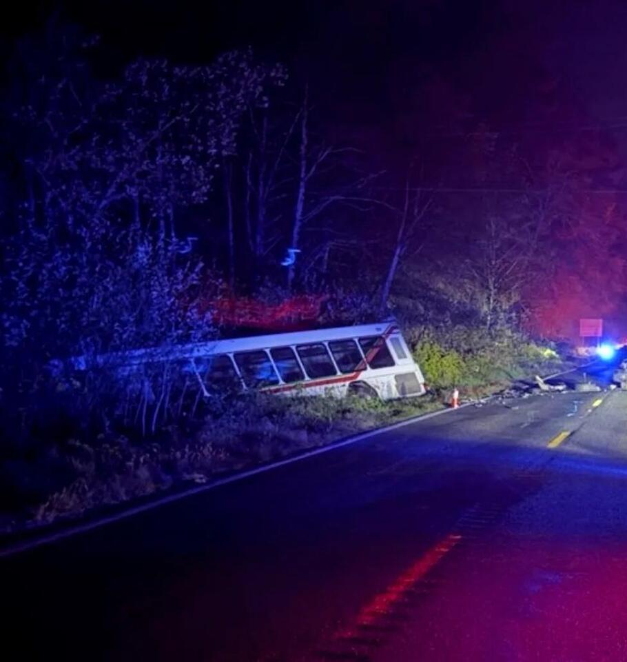 One dead, two injured after head-on crash with transit bus in Grays ...