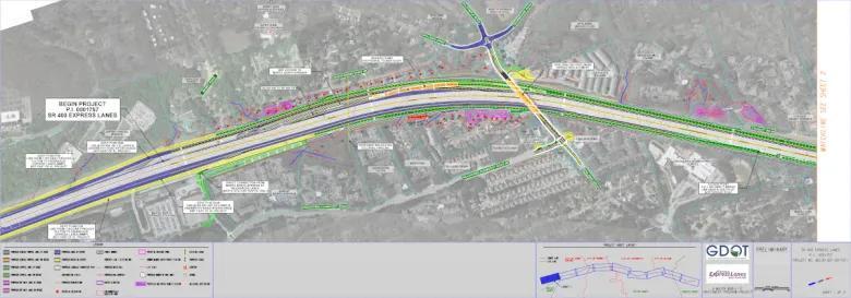 Temporary closures planned for GA 400 to construct express lanes ...