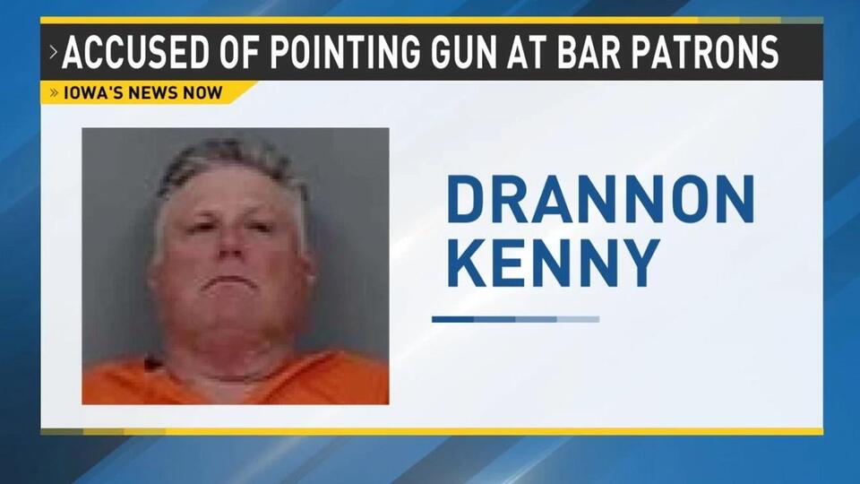 Cedar Rapids man charged after allegedly pointing gun at bar patrons ...