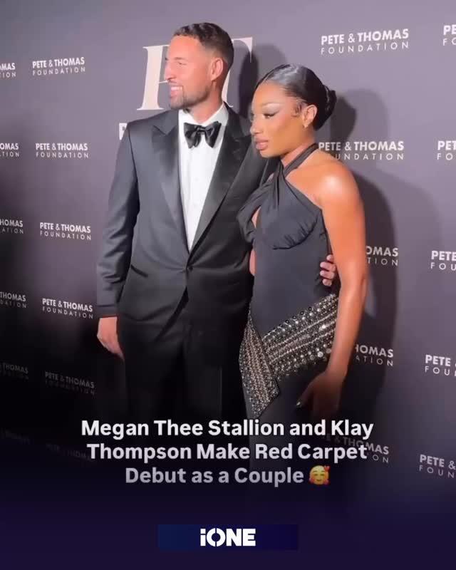 Megan Thee Stallion has stepped out with her new beau, Klay Thompson ...